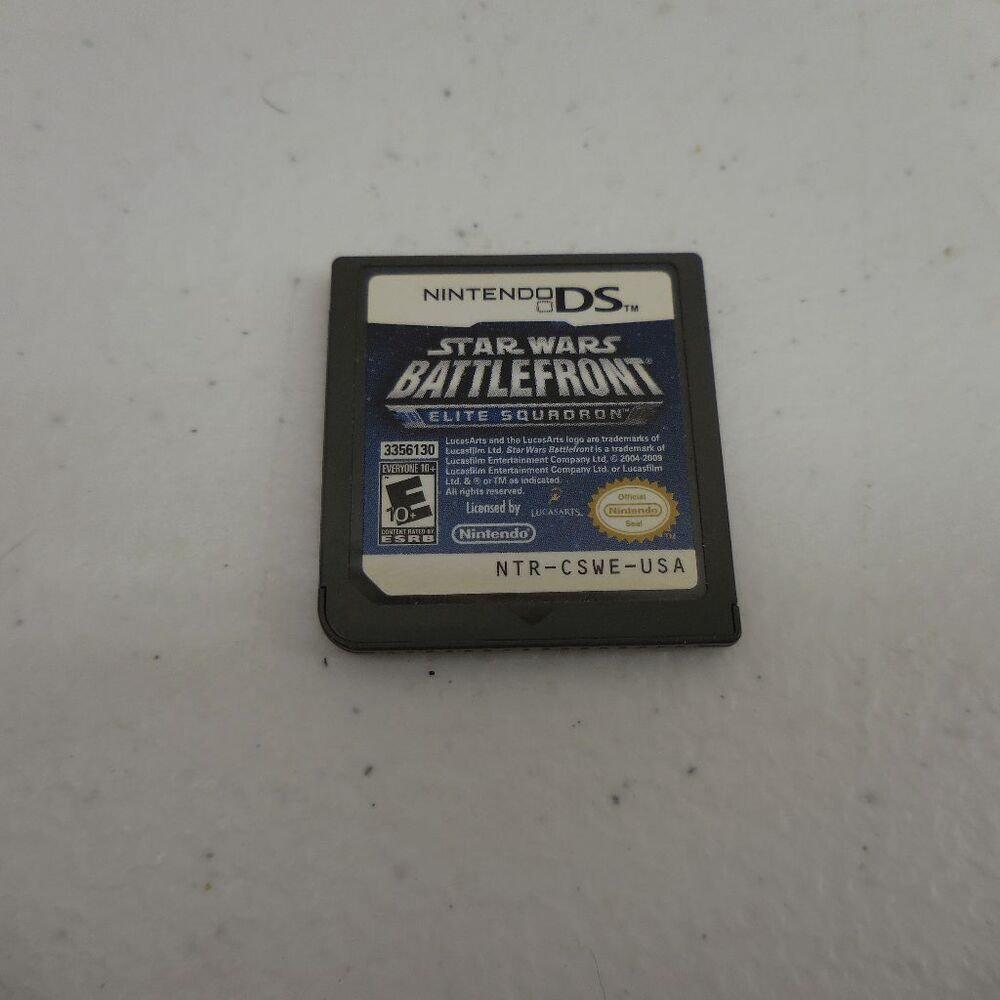 Star Wars Battlefront: Elite Squadron‎ (Nintendo DS, 2009) Tested/Works